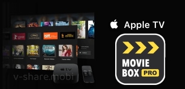 MovieBox Pro app on Apple TV